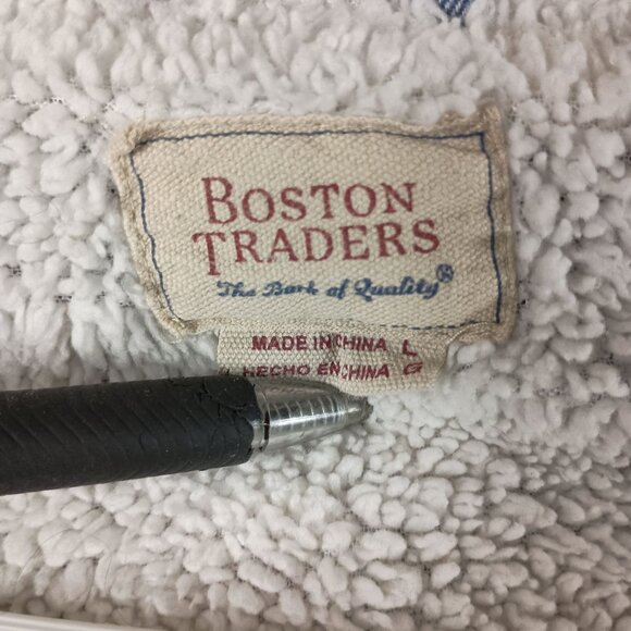 Boston Traders Sherpa Flannel Shacket Womens L Plaid Hooded Gorpcore Cabincore - Picture 5 of 7